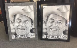 Artwork Frame for a Stetson Art Piece